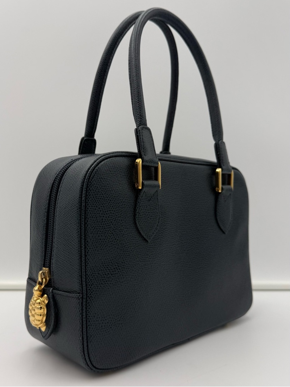 🐢MORABITO 1905 PARIS • MINI ORSAY Sac de Jour 24 Bag w/ Turtle • Made in FRANCE